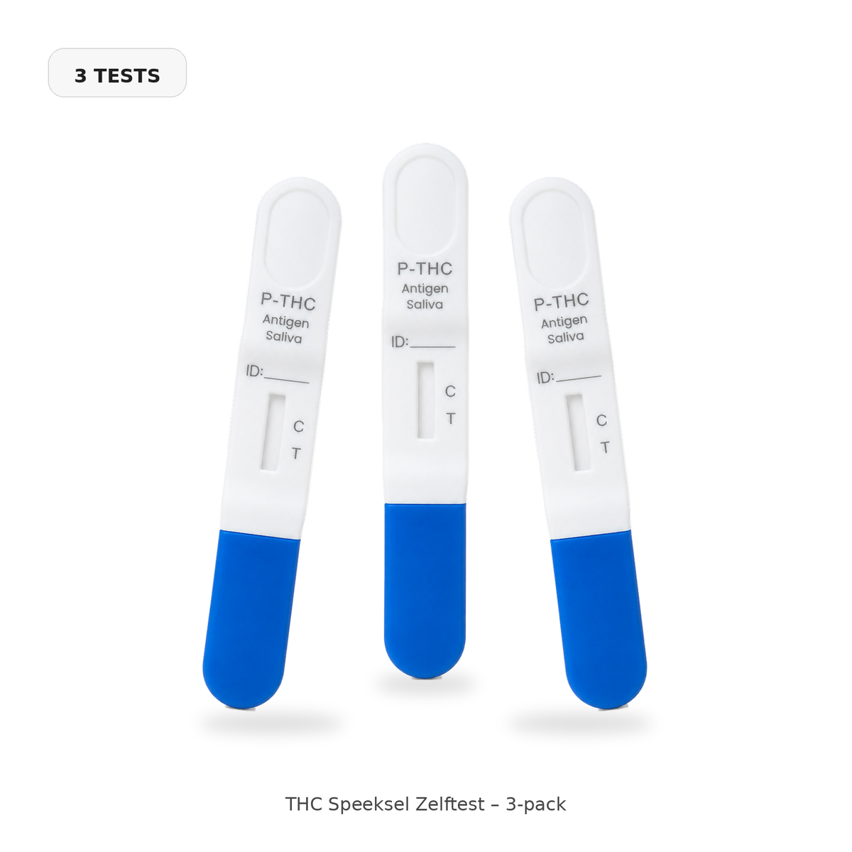 THC Speeksel Zelftest 3-pack met drie testen