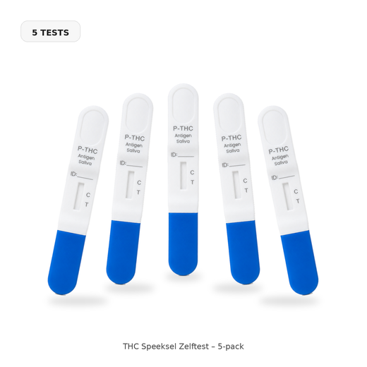 THC Speeksel Zelftest - 5-pack | Meest gekozen