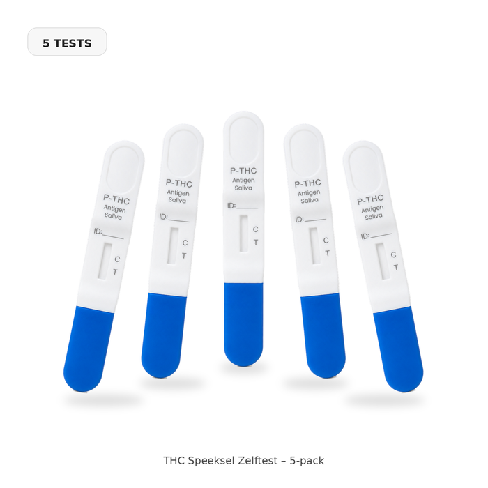 THC Speeksel Zelftest - 5-pack | Meest gekozen